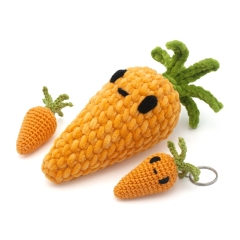 Cute Carrot amigurumi by DIY Fluffies