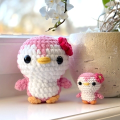Cute Penguin amigurumi pattern by DIY Fluffies