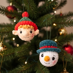 Christmas Ornaments amigurumi pattern by Diminu
