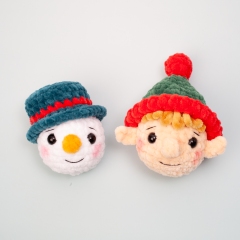 Christmas Ornaments amigurumi by Diminu