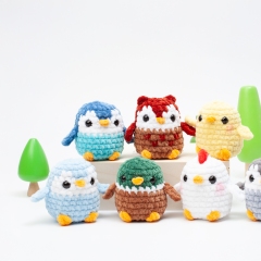 No Sew Crochet Birds Pattern Set amigurumi pattern by Diminu