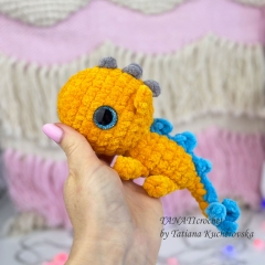 Pocket Dragon amigurumi by TANATIcrochet