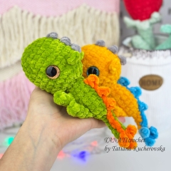 Pocket Dragon amigurumi pattern by TANATIcrochet