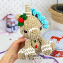 UniGingerbread amigurumi pattern by TANATIcrochet