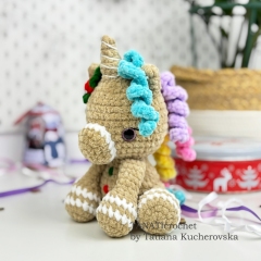 UniGingerbread amigurumi by TANATIcrochet
