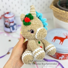 UniGingerbread amigurumi pattern by TANATIcrochet