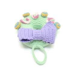 Mini Candy Wreath amigurumi by Smiley Crochet Things