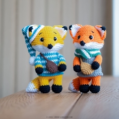 Suri Fox amigurumi pattern by Lennutas