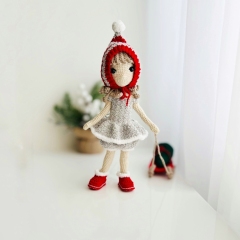 Elf girl amigurumi pattern by Fluffy Tummy