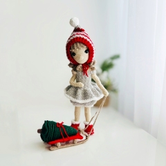 Elf girl amigurumi by Fluffy Tummy