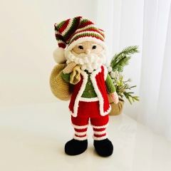Santa Claus amigurumi by Fluffy Tummy