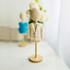 Winter fashion amigurumi pattern by Fluffy Tummy