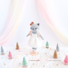 Amy the Cat Crochet Pattern PDF amigurumi pattern by Hello Amijo