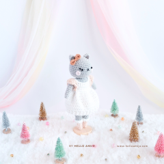 Amy the Cat Crochet Pattern PDF amigurumi pattern by Hello Amijo