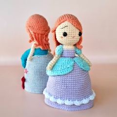 Reversible Little Mermaid amigurumi pattern by Chibiscraft