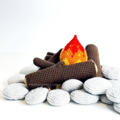 Campfire Edition amigurumi pattern by Knotmonster