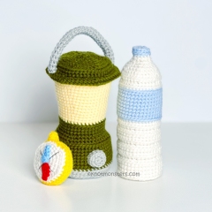 Campfire Edition amigurumi pattern by Knotmonster