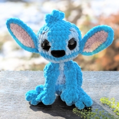 Mitch the Monster amigurumi pattern by Gutherz Design