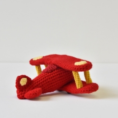 Biplane Airplane Amigurumi amigurumi by The Flying Dutchman Crochet Design