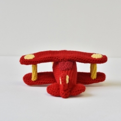 Biplane Airplane Amigurumi amigurumi pattern by The Flying Dutchman Crochet Design