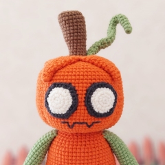 Gourdy, full name Gourdy Holloway amigurumi by Iryna Zubova