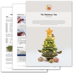 Christmas Tree amigurumi pattern by schrahki