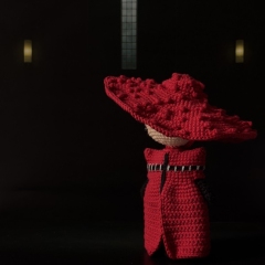 Lady Gaga (Abracadabra music video) amigurumi by Amigurumi Boy