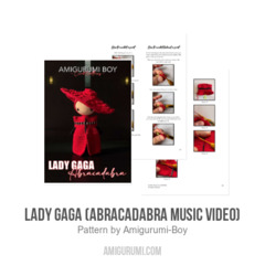 Lady Gaga (Abracadabra music video) amigurumi pattern by Amigurumi Boy