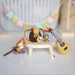 3 in 1 Crochet dinosaurs pattern #3 amigurumi by Loopy Pattern