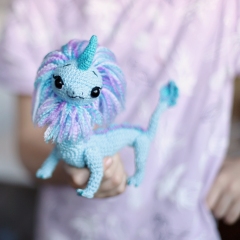 Dragon Sisu amigurumi pattern by Loopy Pattern