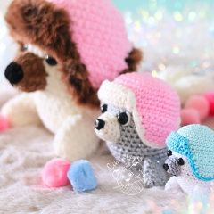 Flurry the winter seal amigurumi pattern by LikeALigerCrochet