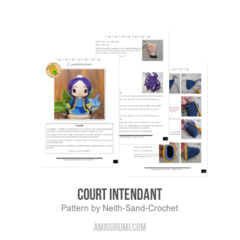 Court Intendant amigurumi pattern by Neith Sand Crochet