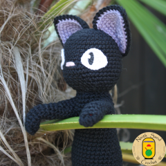 Kohi the Computer Buddy amigurumi pattern by Neith Sand Crochet