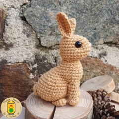 Momiji the Bunny amigurumi pattern by Neith Sand Crochet