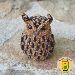 Owls Parliament amigurumi pattern by Neith Sand Crochet