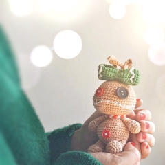 Ginger Scrump amigurumi by Cocorumi Design