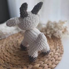 Clover the little goat amigurumi pattern by DanArtEstonia