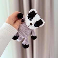 Little Badger amigurumi by DanArtEstonia