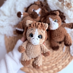 Little horse amigurumi pattern by DanArtEstonia