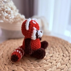 Red Panda amigurumi by DanArtEstonia