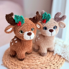 Rudy the reindeer amigurumi by DanArtEstonia