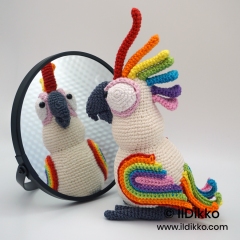 Coco the Cockatoo amigurumi by IlDikko