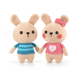 Emily & George the Bunnies