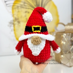 Christmas Santa Gnome