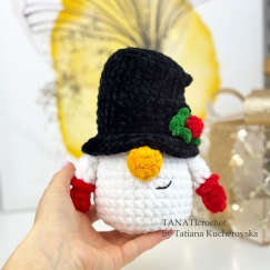 Christmas Snowman Gnome