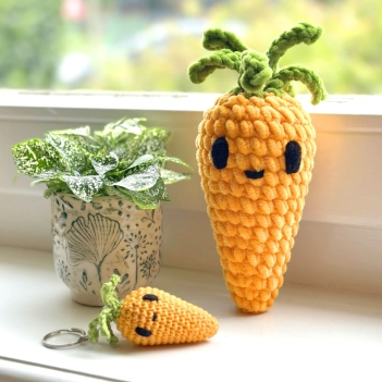 Cute Carrot amigurumi pattern by DIY Fluffies