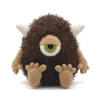 Hector the Cyclops amigurumi pattern by DIY Fluffies