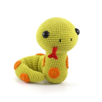 Simon the Snake amigurumi pattern by DIY Fluffies