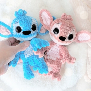 Mitch the Monster amigurumi pattern by Gutherz Design