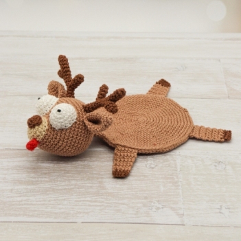 Splat Deer amigurumi pattern by Mariia Zhyrakova